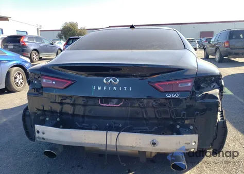 2020 Infiniti Q60 Pure из США, поврежденный, VIN JN1EV7EK0LM340081